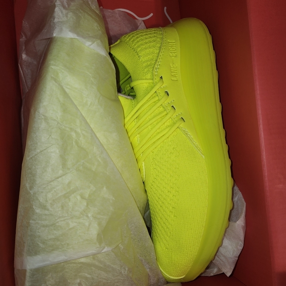 Lane Eight Women's Trainer AD 1Electric Yellow Size 6.5 - Picture 16 of 16